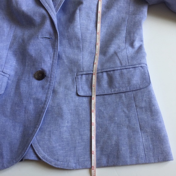 ❤️SOLD❤️J. Crew Schoolboy Blazer Linen Cotton - Picture 6 of 8